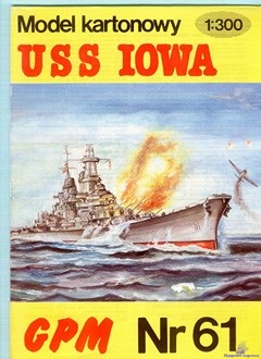 Battleship BB61 USS Iowa